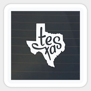 texas sticker Sticker